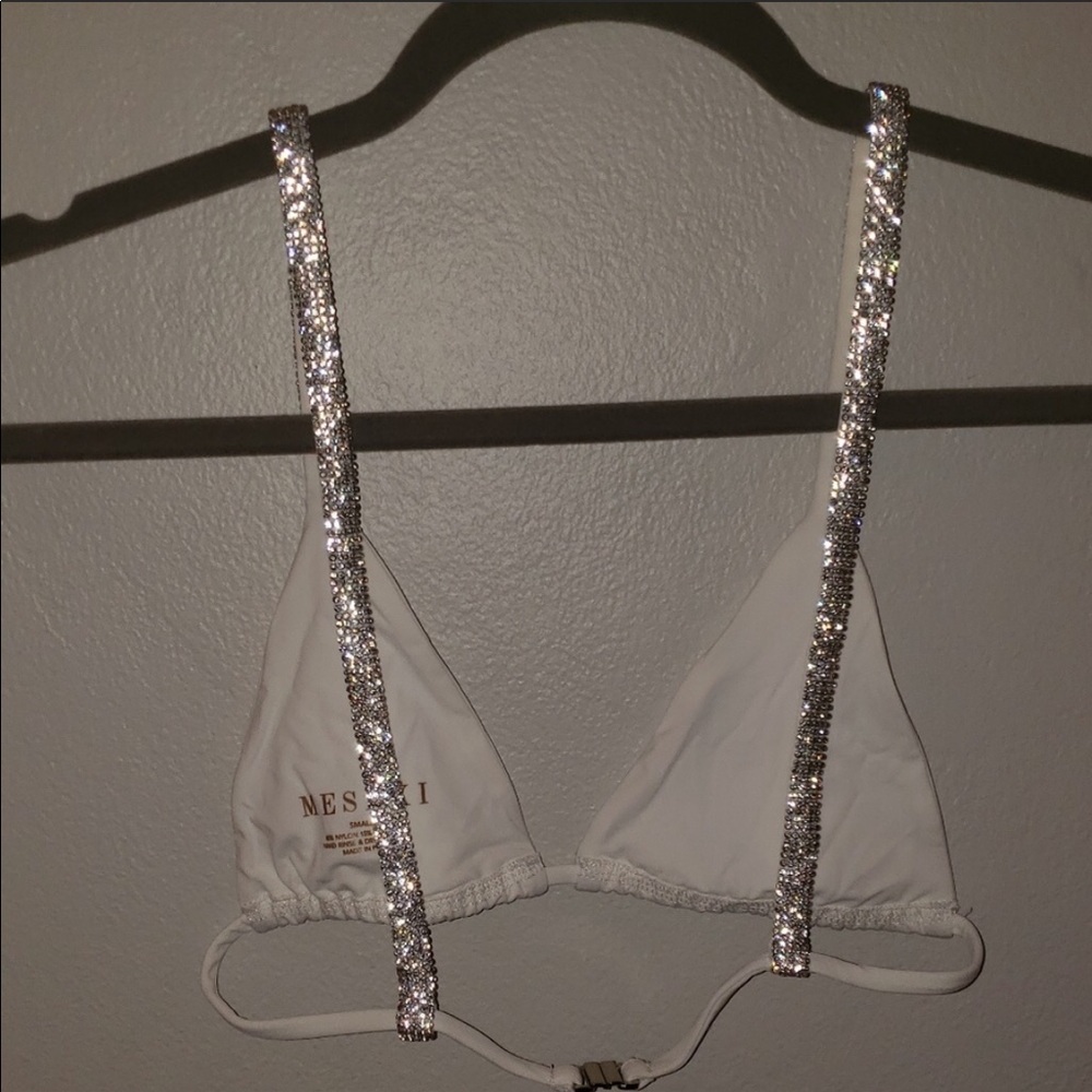 Meshki Rumi Diamonte bikini top